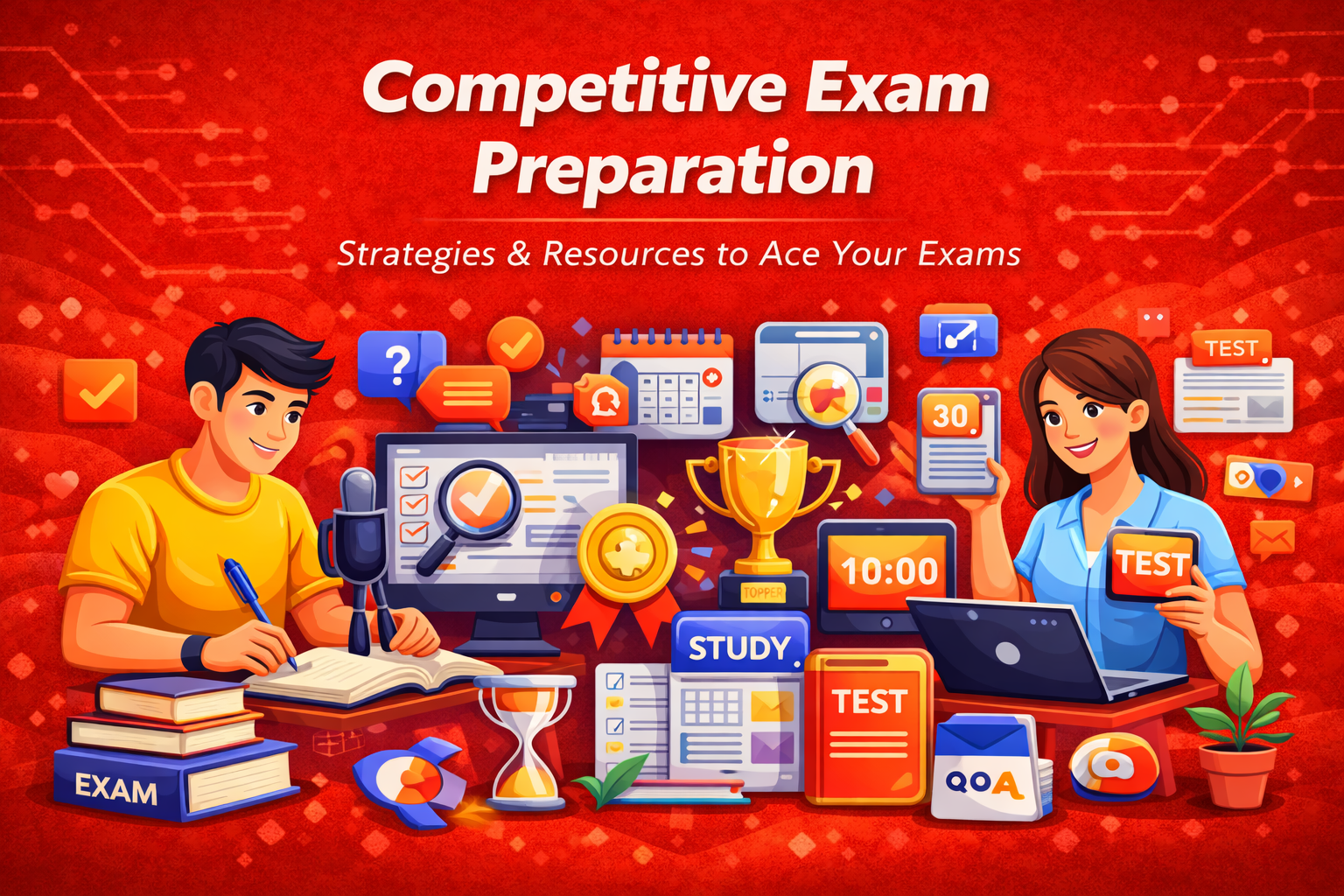 Competitive Exam Preparation icon